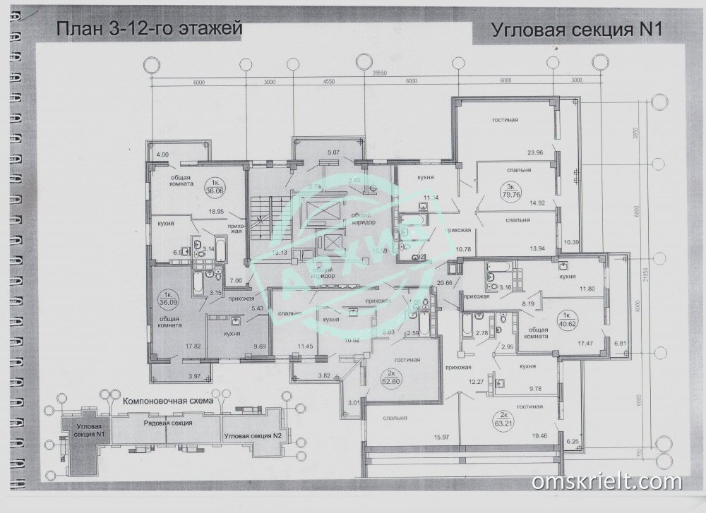 Амурская 1 2 2 планировка квартир Продам 2-комнатную квартиру в Омске, 55 кв.м